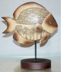 INPHIC-象牙魚擺件-泰國家居裝飾品時尚擺設