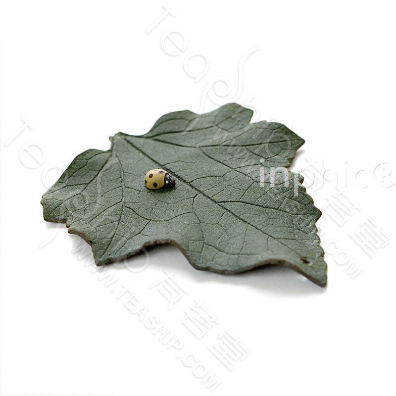 INPHIC-精品 宜興 紫砂 茶寵 茶玩 擺件 樹葉