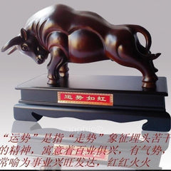 INPHIC-運勢如虹 擺設牛 擺飾工藝品 客廳 裝飾品 家居 現代 12生肖 牛