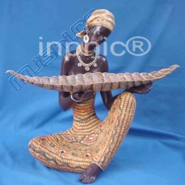 INPHIC-歐式客廳裝飾擺飾傢俱飾品泰國家居非洲女