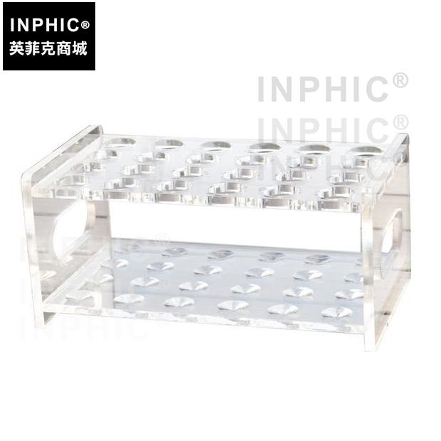 INPHIC-餐飲用品試管酒具試管架24孔透明試管架酒吧雞尾酒架子