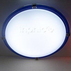 INPHIC-吸頂燈 現代時尚 客廳燈臥室燈 藍色 大型550MM 87瓦
