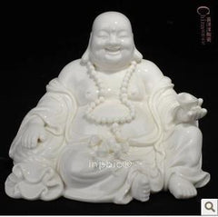 INPHIC-5吋陶瓷彌勒佛像 書房客廳擺飾 擺飾 裝飾品 擺設 工藝品
