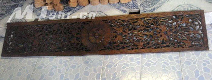 INPHIC-壁飾掛飾裝飾畫 進口柚木傢俱 柚木花飾屏風