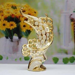 INPHIC-鍍金魚擺設 家居陶瓷魚擺飾 客廳裝飾品創意