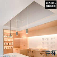 INPHIC-吊燈缺口工業風LOFT簡約方形現代餐廳水泥復古吧臺-中杯