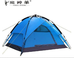 INPHIC-徽羚羊戶外3-4人露營自動帳篷 雙人多人雙層防雨露營家庭郊遊