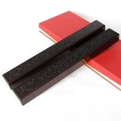 INPHIC-紅木文房四寶 雕花鎮尺 書鎮 特大50長 草龍鎮紙