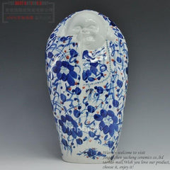 INPHIC-景韻景德鎮陶瓷器 高檔雕塑人物瓷 《平安佛頭》擺飾 家居