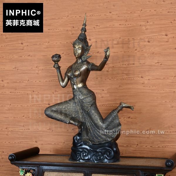 INPHIC-藝品客廳泰國擺飾東南亞擺設裝飾品泰佛銅藝人物桌面