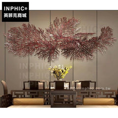 INPHIC-酒店牆飾壁飾鐵藝會所金屬掛飾東南亞中式