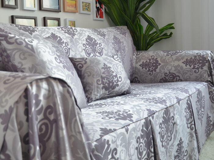 INPHIC-歐式華麗紫色布藝沙發巾 沙發套 沙發罩 【F126】可訂製