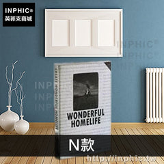 INPHIC-假書擺件辦公室簡約攝影道具裝飾飾品模擬書家居-N款