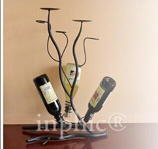 INPHIC-歐式風格酒杯架 鐵藝葡萄酒架 鐵藝酒櫃 吧臺酒架