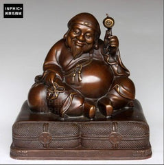 INPHIC-佛像 開光純銅大黑天財神辦公室家居招財財神像大黑天工藝