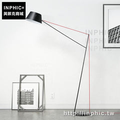 INPHIC-簡約裝飾落地燈床頭客廳現代黑色立燈釣魚臥室