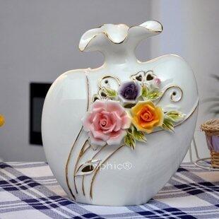 INPHIC-裝飾 家居工藝品櫥櫃 裝飾擺飾 陶瓷鏤空浮雕花瓶 D款