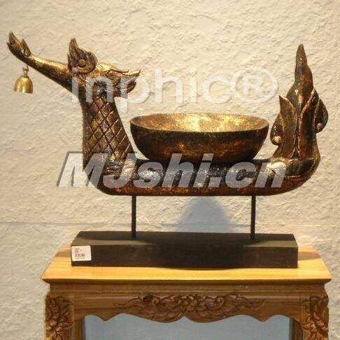 INPHIC-歐式田園裝飾擺飾東南亞風情傢俱飾品動物裝飾龍舟