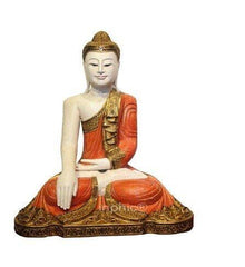 INPHIC-東南亞 家居飾品 泰國風格 泰式木雕 擺飾 工藝品 坐佛 打坐