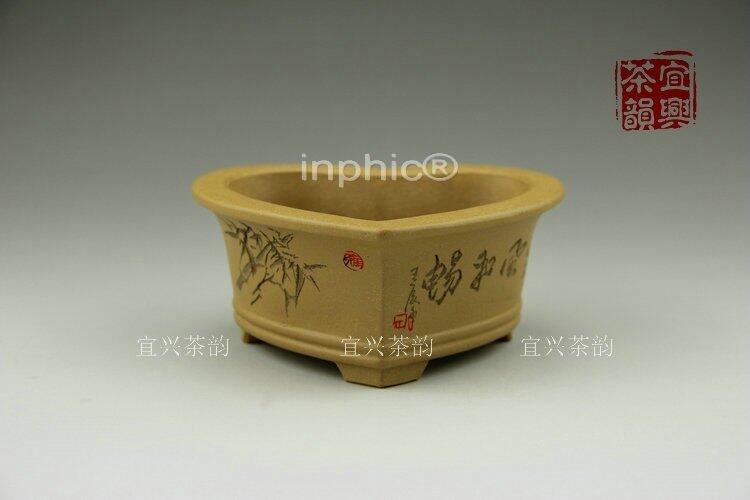 INPHIC-紫砂花盆 蘭花盆 多肉植物盆 家居辦公陽臺種槙盆 心型盆