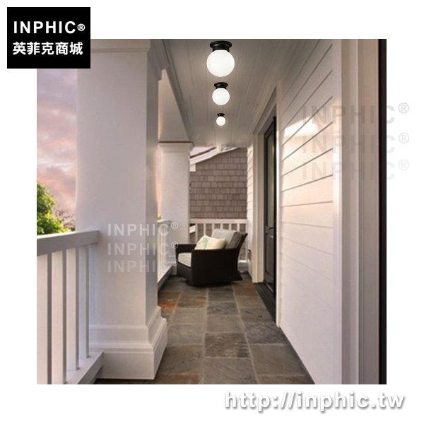 INPHIC-簡約吸頂燈現代玄關美式臥室玻璃鄉村走廊陽臺