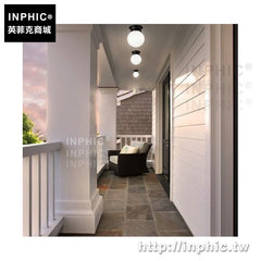 INPHIC-簡約吸頂燈現代玄關美式臥室玻璃鄉村走廊陽臺