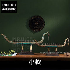 INPHIC-銅製燭臺泰式檯面東南亞室內裝飾品客廳桌面擺飾-小款