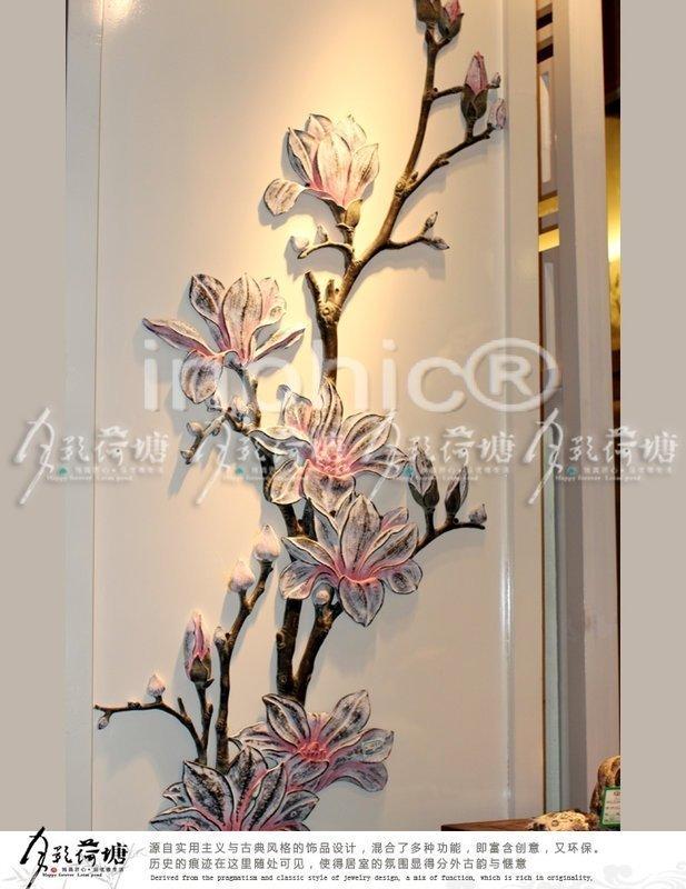 INPHIC-電視背景牆 牆面藝術 立體牆磚 壁飾玉樹臨風背景牆