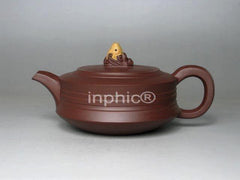 INPHIC-紫玉金砂紫砂手工紫泥魚趣壺 300cc