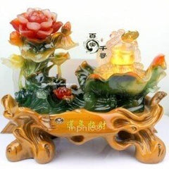 INPHIC-蓮年招財 招財金蟾 蟾蜍工藝品風水擺件 家居裝飾品 現代