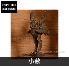 INPHIC-泰國裝飾東南亞居家擺飾會所客廳飾品雕刻擺設翹尾佛-小款