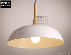 INPHIC- 北歐風格木質簡約廚房客廳燈現代餐廳咖啡館吧臺火鍋店奶茶店吊燈-B款