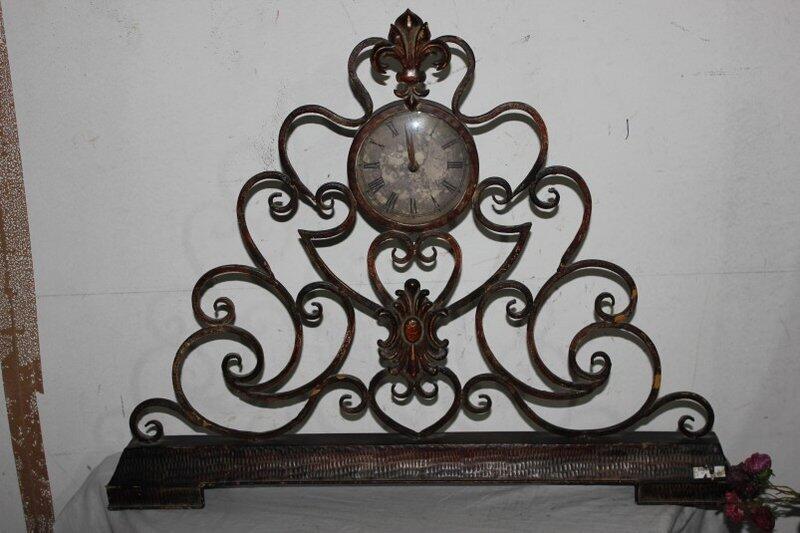 INPHIC-鐵藝復古 大座鐘