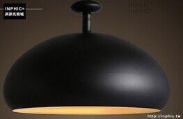 INPHIC- 工業風格復古吊燈美式創意咖啡館酒吧吧臺鍋蓋鳥籠單頭吊燈-N款