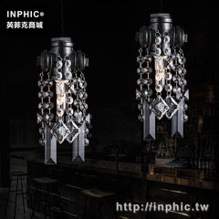 INPHIC-水晶餐廳臥室工業風吧臺吊燈復古歐美式裝飾