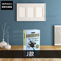 INPHIC-辦公室假書模擬書飾品擺件攝影道具裝飾簡約家居-J款