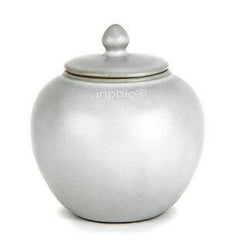 INPHIC-汝窯茶葉罐陶瓷 圓融茶葉罐密封 月白開片汝窯醒茶罐盒