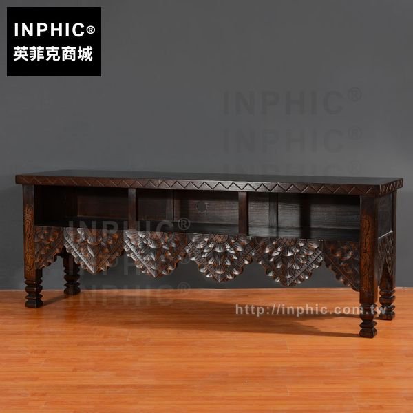 INPHIC-電視櫃客廳儲物櫃傢俱東南亞雕花居家櫃子中式