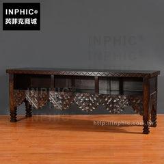 INPHIC-電視櫃客廳儲物櫃傢俱東南亞雕花居家櫃子中式