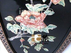 INPHIC-新古典田園 家居裝飾漆器四片掛屏(黑白)