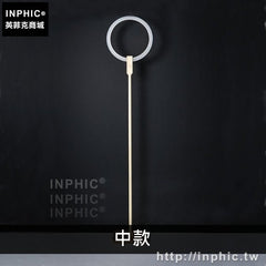 INPHIC-創意光環床頭客廳實木燈具落地燈簡約臥室現代-單燈中款