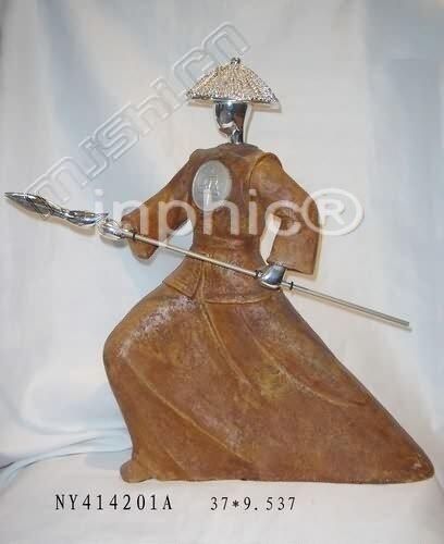 INPHIC-歐式客廳裝飾擺飾傢俱飾品泰國家居清朝士兵