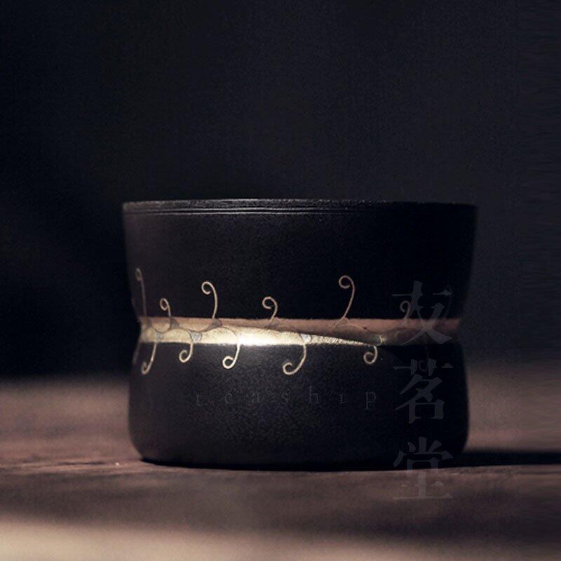 INPHIC-【雅玩】 鐵打出 鐵包銀 內鎏金 建水 水洗 水盂