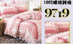 INPHIC-純棉單人33.5尺全套舖棉床包床罩被套四件組