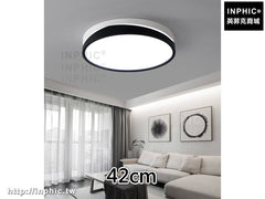 INPHIC-led圓形簡約臥室燈客廳黑白吸頂燈現代燈具-42cm