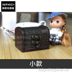 INPHIC-歐式擺飾木盒整理仿古復古家居包裝拍攝道具創意收納-小款