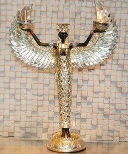 INPHIC-東南亞家居飾品 泰國風情 工藝品 擺飾 擺設燭臺 埃及公主燭臺