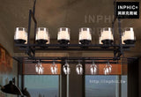 INPHIC-吊燈燈具美式藝術工業風鐵藝酒吧櫃檯餐廳複古吧臺