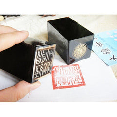 INPHIC-宗教用品之大型道教印章 金漆棗木道教法事專用章 篆文道教法印章