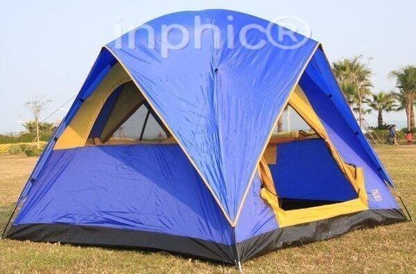 INPHIC-6-8人 高2米 超大空間 抗強風 防暴雨 四季帳篷 多人豪華帳篷